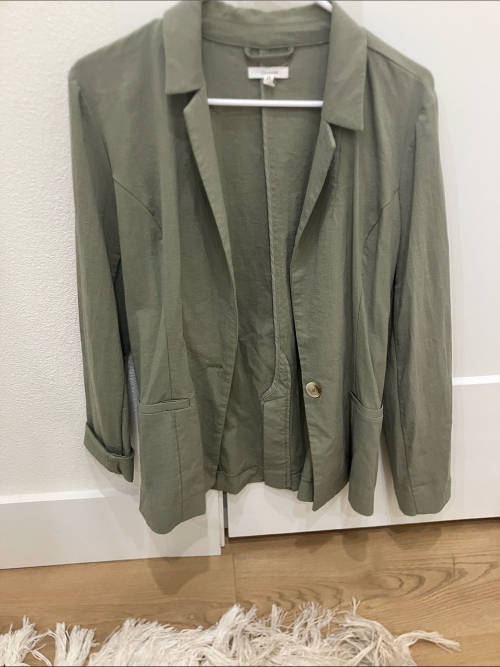 Maurices Olive Green Lightweight Women's Blazer. Is an XS but fits like a S or M